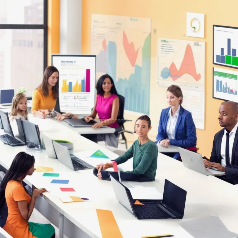 Professional Upskilling Growth Chart